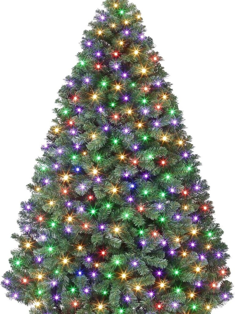 NEW GAOMON 6ft Prelit Fraser Fir Christmas Tree 350 RGBW Lights